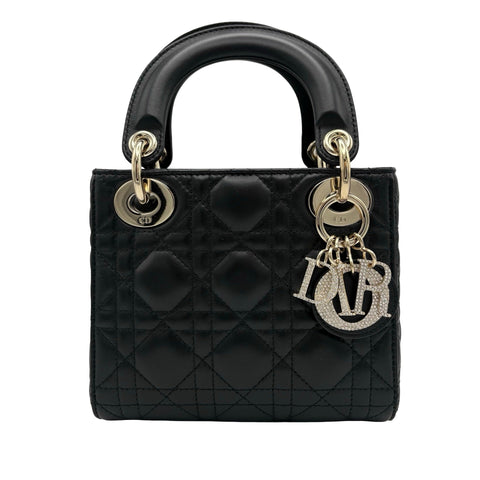 【入荷情報】 Christian Dior クリスチャン ディオール LADY DIOR MINI レディディオール ミニ ショルダーバッグ
