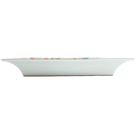 [Unused] Hermes Vide-Poche 3H "Maison des Carrés" 小物入れ (Trinket Tray) Multicolor Porcelain Unused (Display Item)
