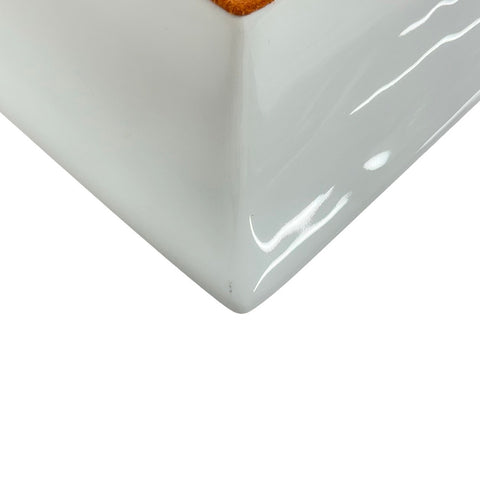 [Unused] Hermes Vide-Poche 3H "Maison des Carrés" 小物入れ (Trinket Tray) Multicolor Porcelain Unused (Display Item)