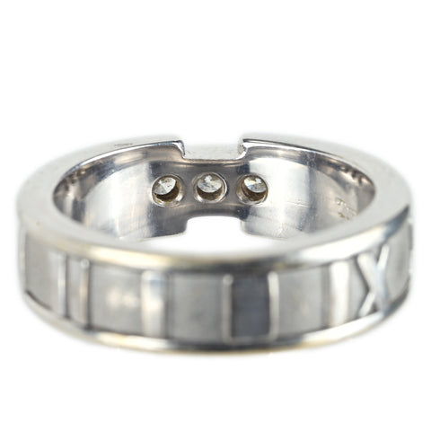 【中古】T＆Co ティファニー K18WGアトラスダイヤモンドリング 6.7g ＃9 ONE PRICE
