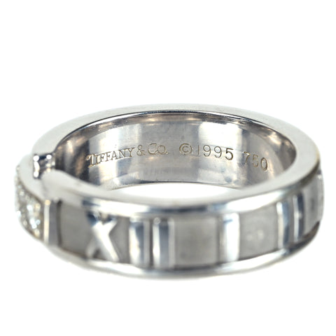 【中古】T＆Co ティファニー K18WGアトラスダイヤモンドリング 6.7g ＃9 ONE PRICE