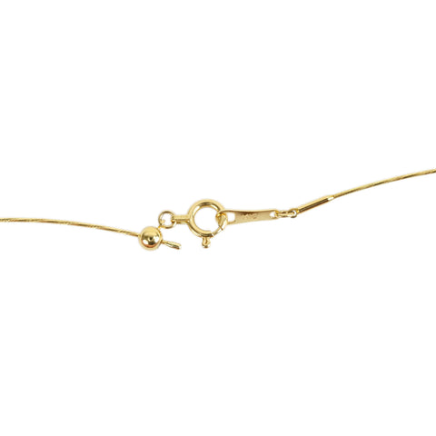 【中古】K18YG SOUTH SEA PEARL NECKLACE 南洋ゴールデンカラーパール ペンダントネックレス 11.6mm