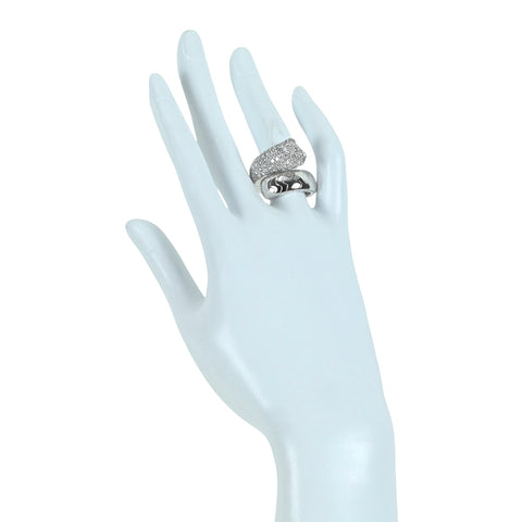 [Used] CARTIER K18WG PANTHERE LA CALDA Ring 21.6g #54