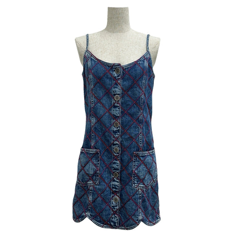 [Pre-owned] CHANEL Dress Denim Dress 40 USED 2022 CLOTHES