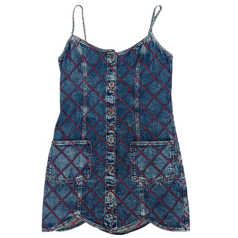 [Pre-owned] CHANEL Dress Denim Dress 40 USED 2022 CLOTHES