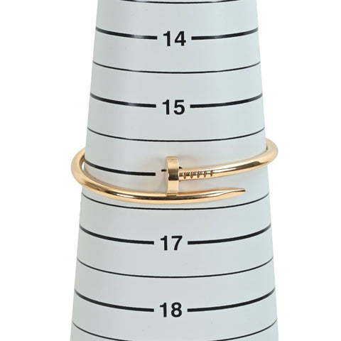 【中古】CARTIER カルティエ K18PG JUSTE UN CLOU  ジュスト アン クル ブレスレット 31.3g
