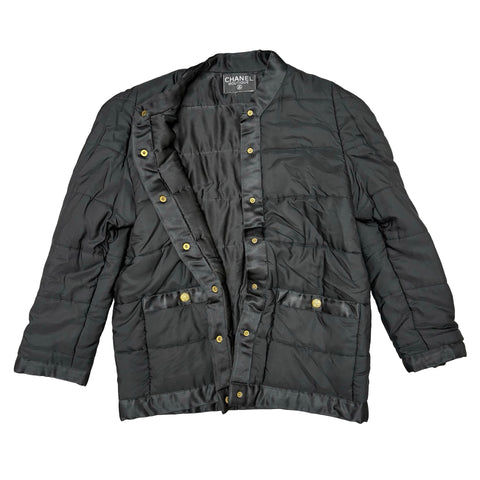 【中古】 CHANEL シャネル SILK jacket シルク ジャケット USED 中古 80年代 CLOTHES 洋服