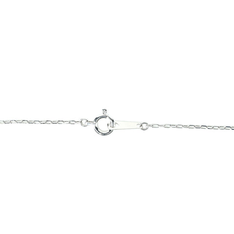 [Excellent Condition] K18WG AKOYA PEARL NECKLACE Akoya Pearl Pendant Necklace P3.9-6.7mm D0.04ct 4.4g 44cm