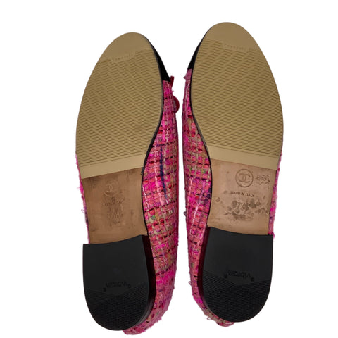 [Pre-owned] CHANEL Ballet Flats 37.5 USED Shoes