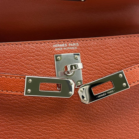 【中古】 Hermes エルメス MINI KELLY ミニケリー ショルダーバッグ U刻(2022年) キュイーヴル/ローズメキシコ シェーブル 中古 USED バッグ