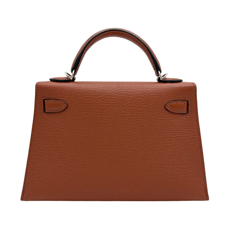【中古】 Hermes エルメス MINI KELLY ミニケリー ショルダーバッグ U刻(2022年) キュイーヴル/ローズメキシコ シェーブル 中古 USED バッグ