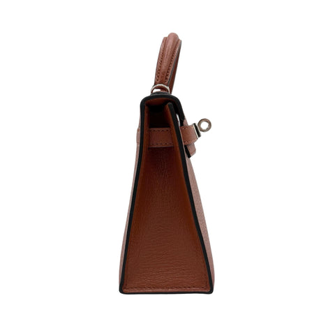 【中古】 Hermes エルメス MINI KELLY ミニケリー ショルダーバッグ U刻(2022年) キュイーヴル/ローズメキシコ シェーブル 中古 USED バッグ