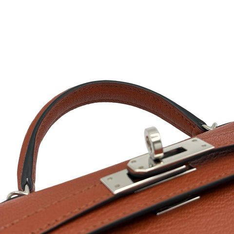 【中古】 Hermes エルメス MINI KELLY ミニケリー ショルダーバッグ U刻(2022年) キュイーヴル/ローズメキシコ シェーブル 中古 USED バッグ