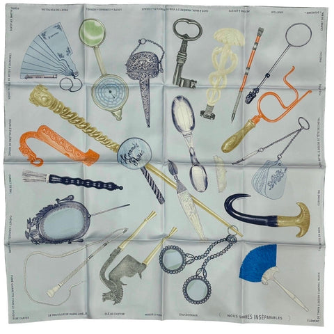 【新品未使用】 Hermes エルメス カレ90《イン・ザ・ポケット》H004149S 02 スカーフ SCARF 2024秋冬コレクション シルク100% 新品