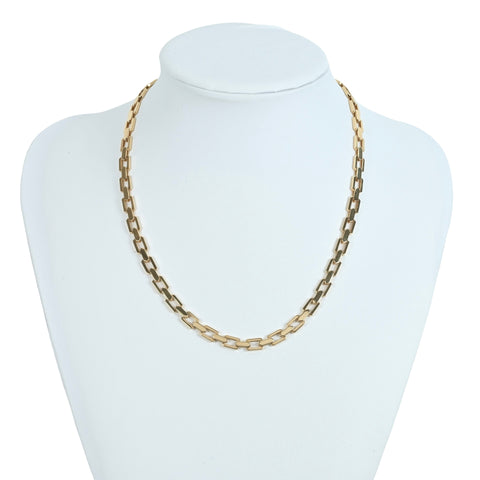 [Pre-owned] BVLGARI K18YG CHAIN CATENE SERPENTI STYLE Chain Necklace 41.1g