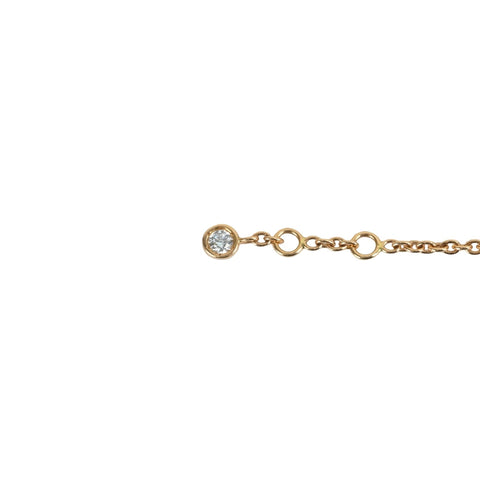 [Pre-owned] HERMES K18PG FINESSE DIAMOND Bracelet 3.8g