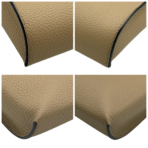【美品】 Hermes エルメス VIDEPOCHES ヴィドポッシュ ショルダーバッグ B刻(2023年) BEIGE MARFA トゴ 中古 USED バッグ