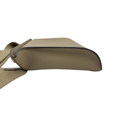 【美品】 Hermes エルメス VIDEPOCHES ヴィドポッシュ ショルダーバッグ B刻(2023年) BEIGE MARFA トゴ 中古 USED バッグ