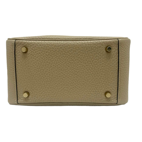 【新品未使用】 Hermes エルメス MINI LINDY ミニリンディ ショルダーバッグ W刻 (2024年) トレンチ トリヨン 未使用 NEW バッグ