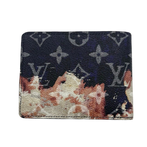 [Pre-owned] LOUIS VUITTON Multiple Wallet M82827 Monogram Bleach Canvas Wallet