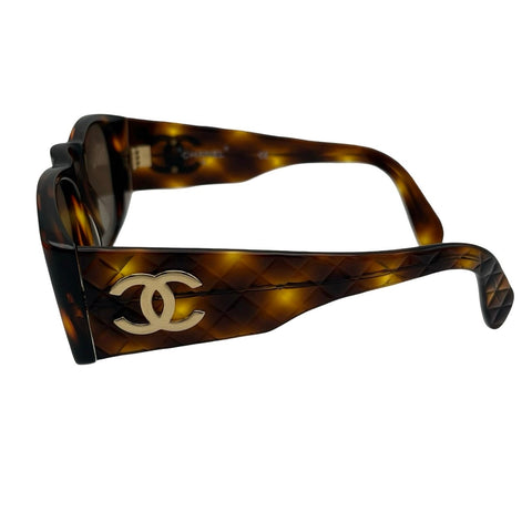 [Used] CHANEL Sunglasses - Apparel, Accessories, Tortoiseshell-style - Used Sale