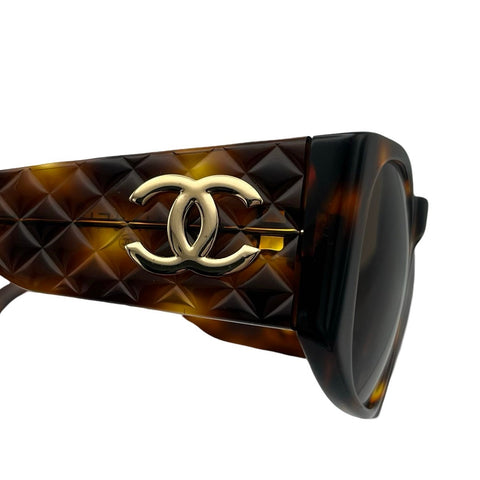 [Used] CHANEL Sunglasses - Apparel, Accessories, Tortoiseshell-style - Used Sale