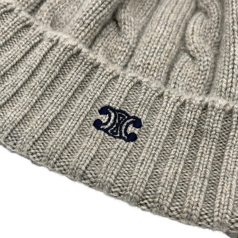 [Pre-owned] CELINE Knit Cap Hat Apparel Accessory USED