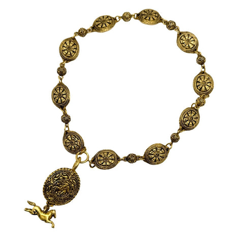 [Pre-owned] CHANEL Necklace Vintage Accessory Pre-owned