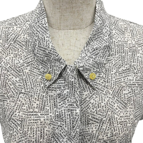 [Pre-owned] CHANEL Set-up Shirt & Skirt 38 USED Clothing
