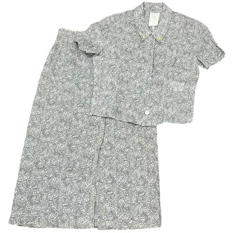【中古】CHANEL Chanel Conjunto Camisa Falda 38 USADO ROPA USADA