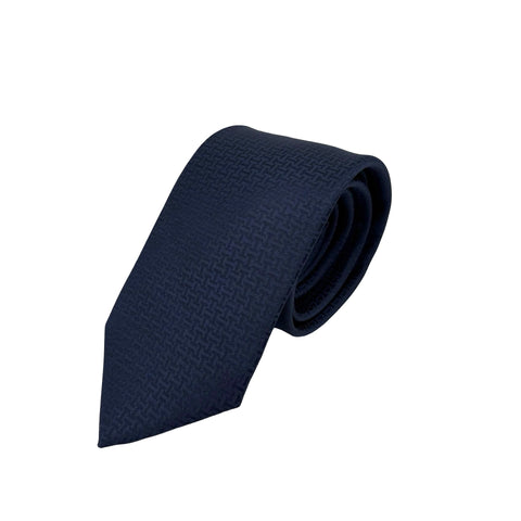 【A estrenar】 Hermès Corbata H tejió 7 cm "Upside Down" Accesorios Azul marino 100% Seda A estrenar Indigo SILK 15