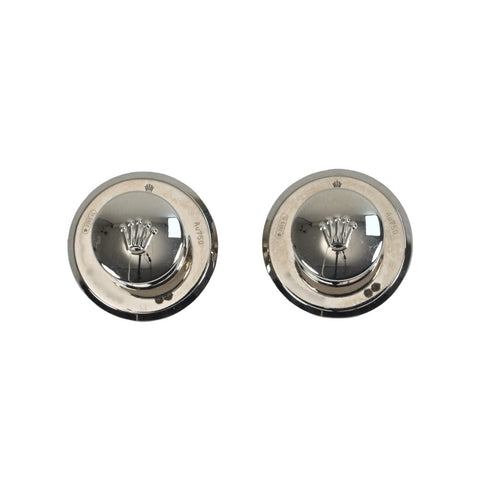 [Unused] ROLEX Cufflinks Blue K18WG Unused Accessories Fashion Men's