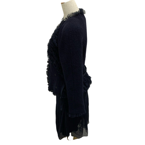 【中古】 CHANEL シャネル SET UP Conjunto Chaqueta Falda 36 USADO de segunda mano 2002 ROPA