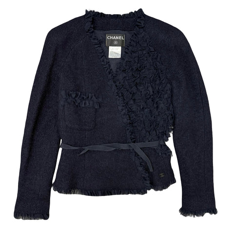 【中古】 CHANEL シャネル SET UP Conjunto Chaqueta Falda 36 USADO de segunda mano 2002 ROPA
