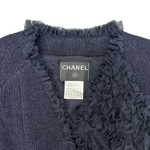 【中古】 CHANEL シャネル SET UP Conjunto Chaqueta Falda 36 USADO de segunda mano 2002 ROPA