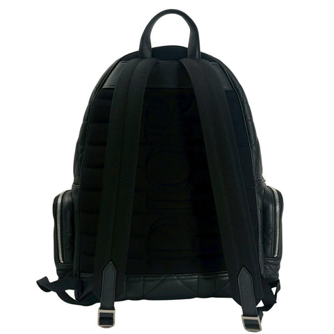 【美品】 Christian Dior クリスチャン ディオール BACKPACK バックパック リュック  ブラック レザー 中古 USED バッグ
