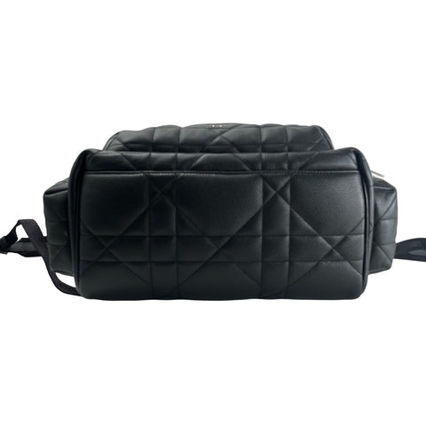 【美品】 Christian Dior クリスチャン ディオール BACKPACK バックパック リュック  ブラック レザー 中古 USED バッグ
