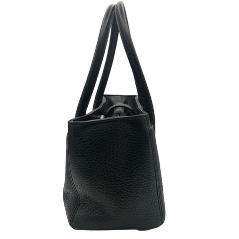 【中古】 CHANEL シャネル EXECUTIVE  TOTE エグゼクティブトート トートバッグ 19番台(2013-2015年) ブラック カーフスキン 中古 USED バッグ