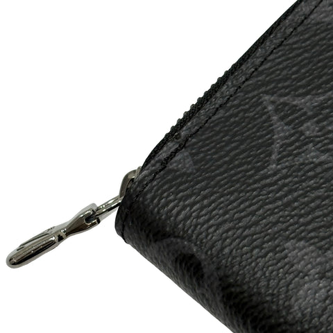 [Pre-owned] LOUIS VUITTON Coin Case, Accessory, Black, Monogram, Pre-owned, BLACK MONOGRAM