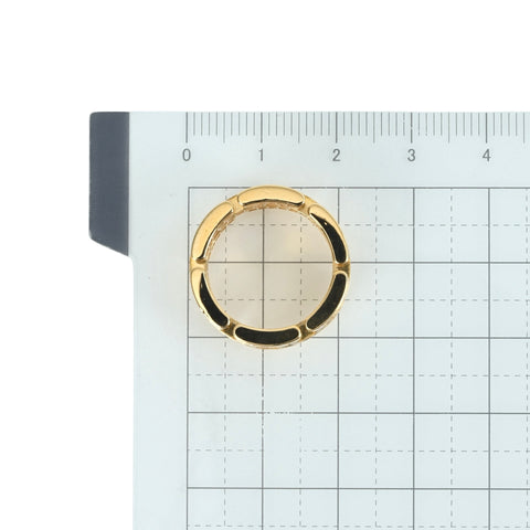【中古】CARTIER カルティエ K18YG DIAMOND MAILLON PANTHERE マイヨンパンテール 3ロウダイヤ リング 指輪  9.1g #52