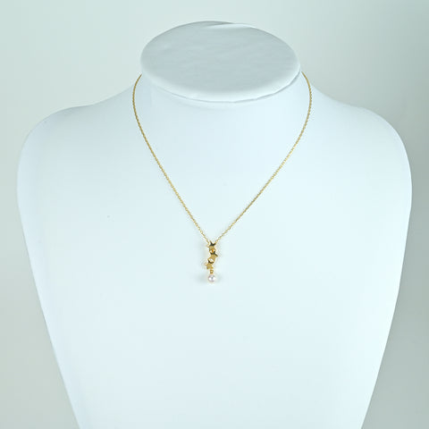 [Pre-owned] MIKIMOTO K18YG Akoya Pearl Necklace 5.7mm 38cm 3.2g one price
