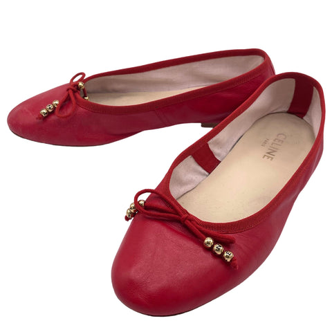 【中古】CELINE セリーヌ SHOES バレエシューズ 37 USED 中古 SHOES 靴