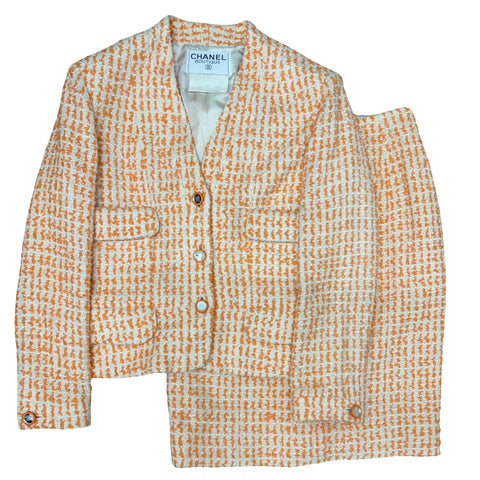 [Pre-owned] CHANEL Set-up Jacket & Skirt 40 USED 1995 CLOTHES