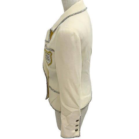 【Excellent Condition】 CHANEL Emblem Jacket with Top, Size 38, USED, 2005, CLOTHES