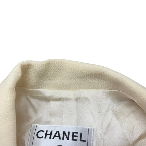 【Excellent Condition】 CHANEL Emblem Jacket with Top, Size 38, USED, 2005, CLOTHES