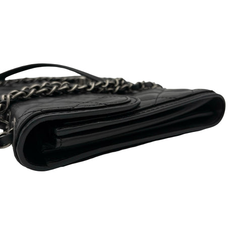 [Pre-owned] CHANEL Chain Shoulder Bag, 18 Series (2013-2014), Black, Lambskin, Used Bag