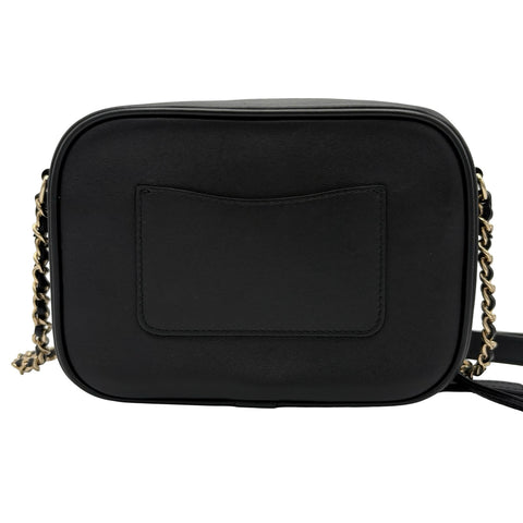 [Pre-owned] CHANEL Chain Shoulder Bag, 27 series (2018-2019), Black, Lambskin, Used, Bag