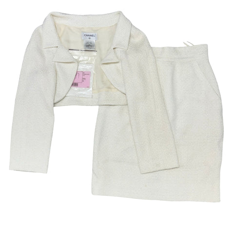 【Usado】CHANEL Chanel SET UP Conjunto Chaqueta Falda 34 USADO Usado 2009 ROPA
