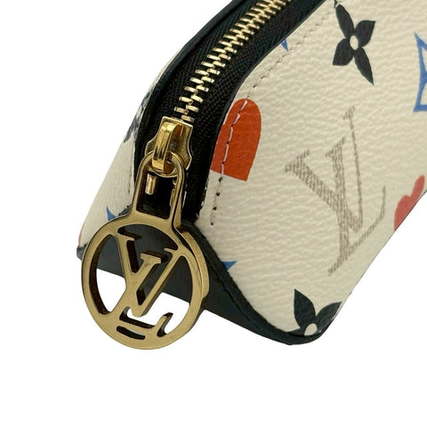 【中古】 LOUIS VUITTON ルイ・ヴィトン GAMEON PENCILPOUCH ゲームオン ペンケース 小物 マルチカラー キャンバス 中古 MULTICOLOR CANVAS