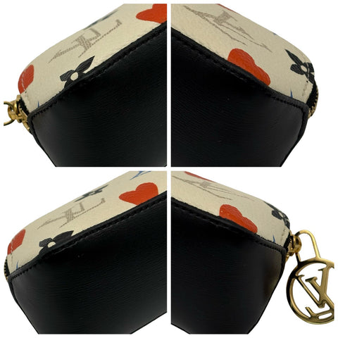【中古】 LOUIS VUITTON ルイ・ヴィトン GAMEON PENCILPOUCH ゲームオン ペンケース 小物 マルチカラー キャンバス 中古 MULTICOLOR CANVAS